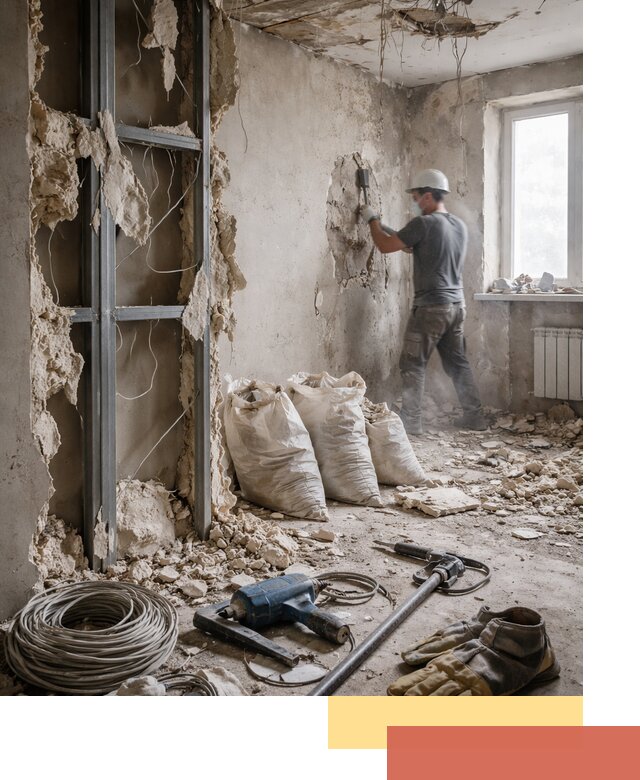 Профессиональный демонтаж зданий и конструкций в Куйбышеве