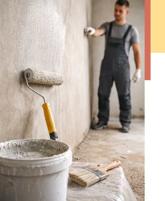 Нанесение бетоноконтакта на стены в Куйбышеве от 4355 руб. быстро и недорого | ОТДЕЛОЧНИК-Кбш