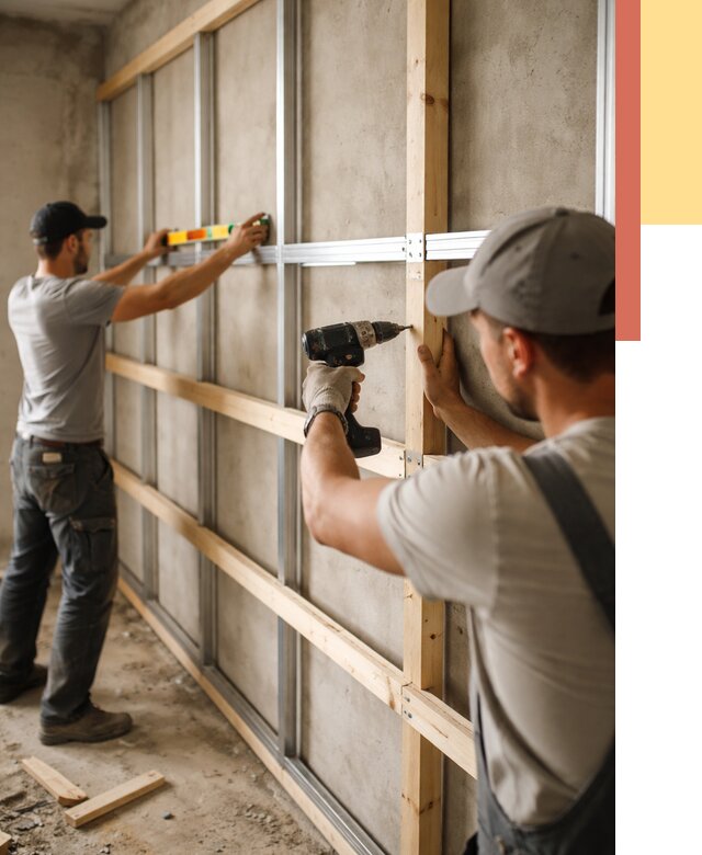 Устройство обрешетки под панели в Куйбышеве от 2177 руб. — монтаж под ключ | ОТДЕЛОЧНИК-Кбш