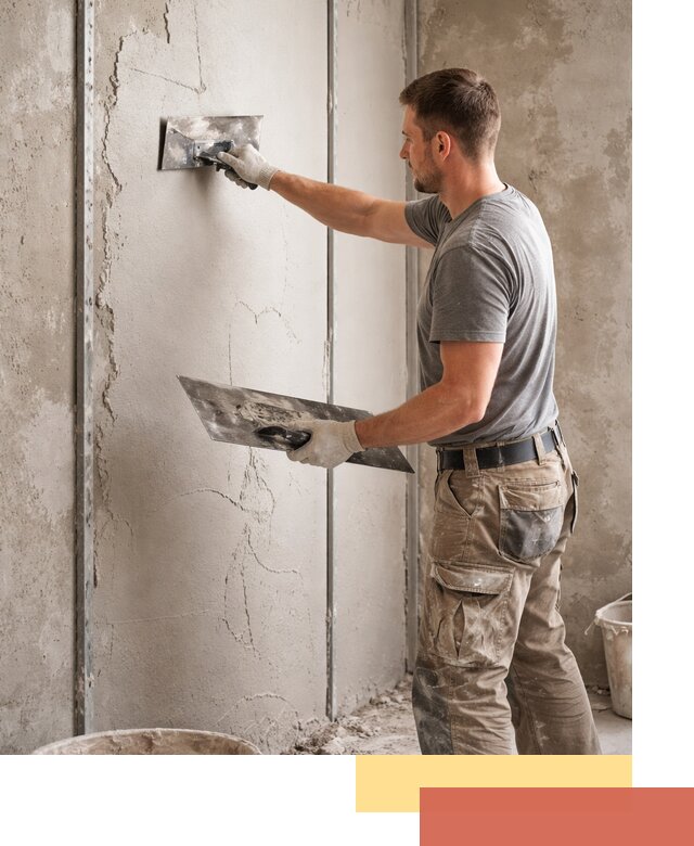 Штукатурка стен гипсовая в Куйбышеве — качественный и быстрый монтаж