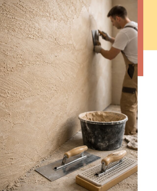 Декоративная штукатурка травертин в Куйбышеве от 1866 руб/м2 — качественно и недорого | ОТДЕЛОЧНИК-Кбш