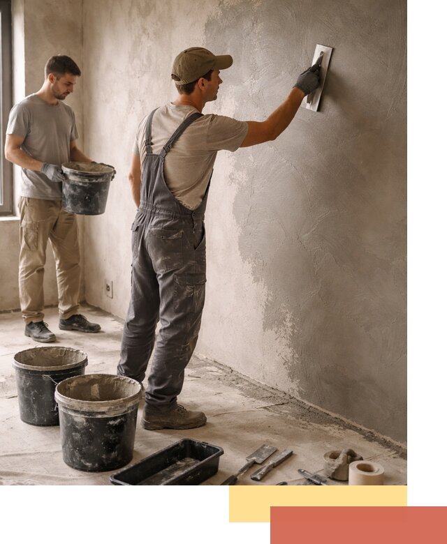 Нанесение микроцемента на стены в Куйбышеве качественно и быстро