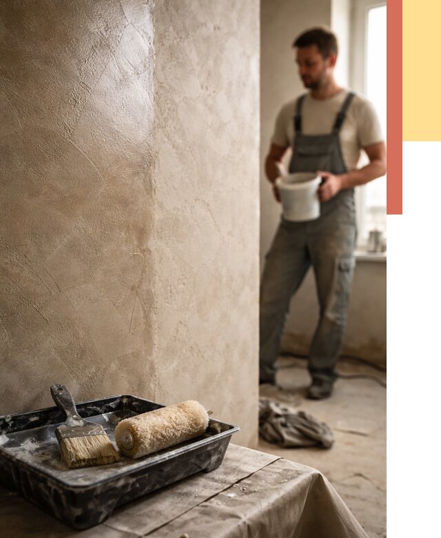 Нанесение воска на штукатурку в Куйбышеве от 3629 руб. | Услуги ОТДЕЛОЧНИК-Кбш