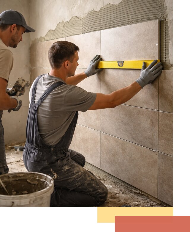 Облицовка стен керамогранитом в Куйбышеве профессионально и быстро