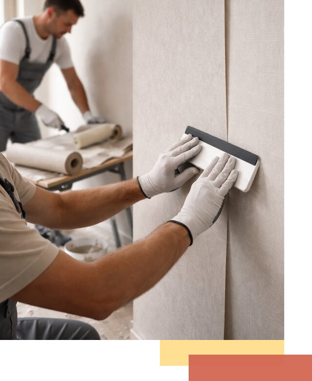 Поклейка обоев под покраску в Куйбышеве профессионально и быстро