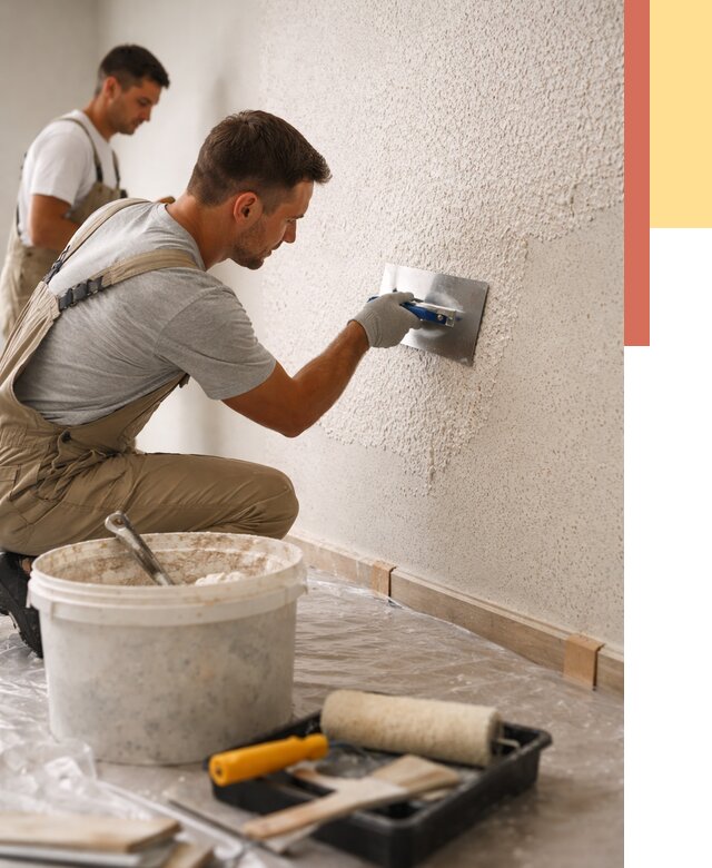 Нанесение жидких обоев в Куйбышеве от 7777 руб./м2 — быстро и недорого | ОТДЕЛОЧНИК-Кбш