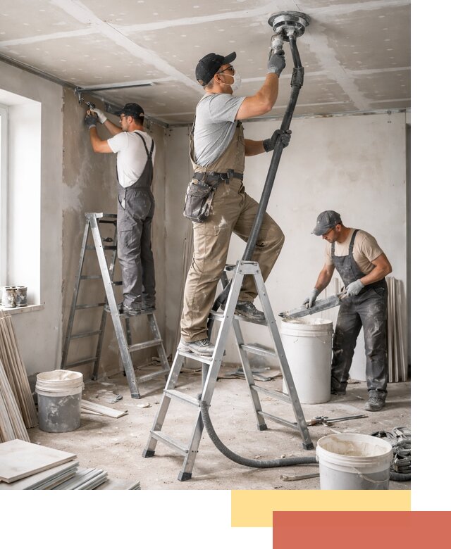 Ремонт потолка из гипсокартона в Куйбышеве: быстрый и качественный монтаж