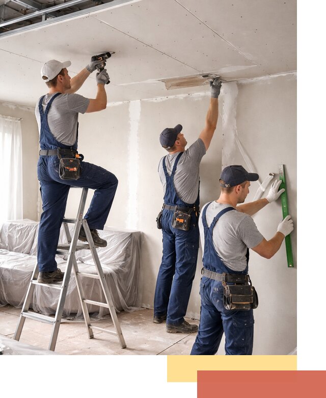 Профессиональная отделка потолка в Куйбышеве быстро и качественно