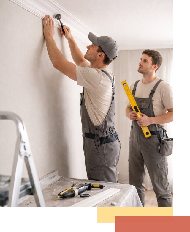 Монтаж потолочного плинтуса в Куйбышеве качественно и быстро